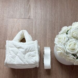 Thirty Years White Mini Drfit Tote Bag